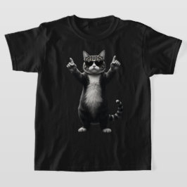 Camiseta Tee de bailarina de rock de Guay Cat | Gracioso re