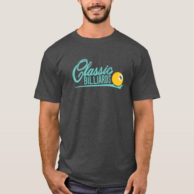 Camiseta Tee de Billiards Clásico (Anverso)