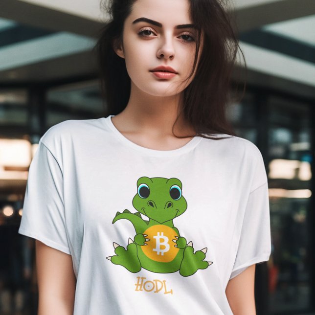 Camiseta Tee de bitcoin de HODL para novio, regalo para pap (Subido por el creador)