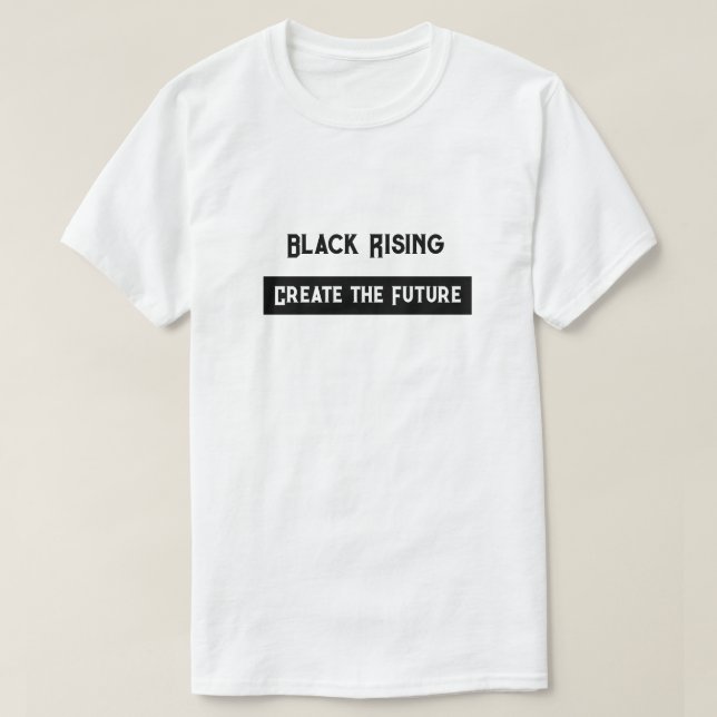 Camiseta Tee de Black Rising (Diseño del anverso)