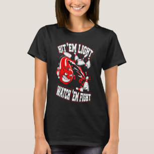 Camiseta Tee De Bola De Luz Para Mujeres Hombres
