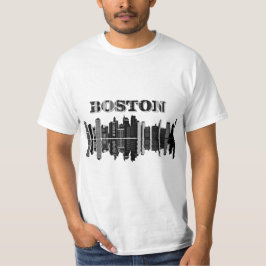 Camiseta Tee de Boston Cityscape
