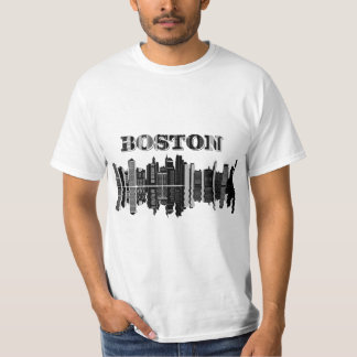 Camiseta Tee de Boston Cityscape
