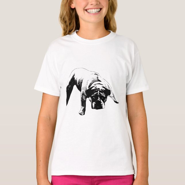 Camiseta Tee de Bulldog rápido (Anverso)