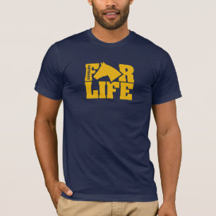 Camiseta Tee De Caballo Para La Vida
