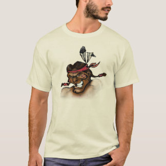 Camiseta Tee de cara de cabeza india