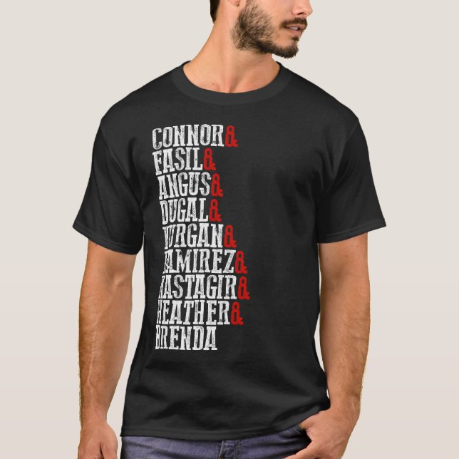 Camiseta Tee de caracteres de Highlander (Anverso)