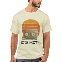 Tee de Cassette Retro: Vibes de época desatadas!