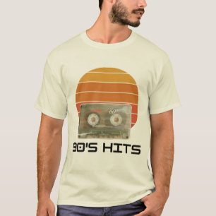 Camiseta Tee de Cassette Retro: Vibes de época desatadas!