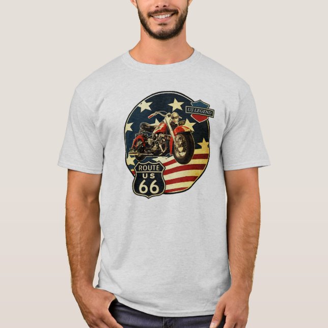 Camiseta Tee de ciclismo de la Legión de Estados Unidos (Anverso)