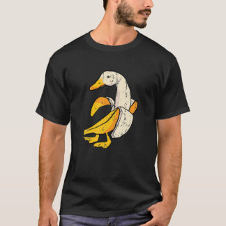 Camiseta Tee de cinta de pato bananero porque es gracioso p