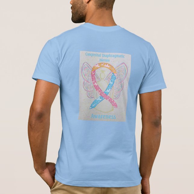 Camiseta Tee de Concienciación de Hernia CDH Diafragmática  (Reverso)