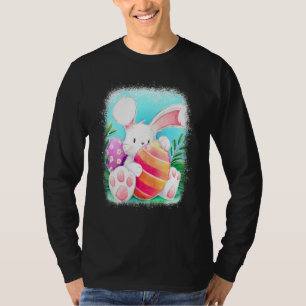 Camiseta Tee De Conejo De Semana Santa Para Niños Hombres M