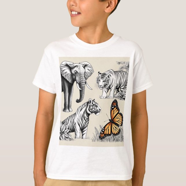 Camiseta Tee de conservación de fauna y flora en peligro de (Anverso)