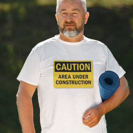 Camiseta Tee De Construcción