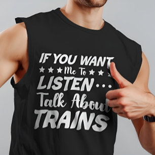 Camiseta Tee de conversación de tren