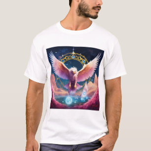 Camiseta Tee de cuello de la tripulación de confort esencia