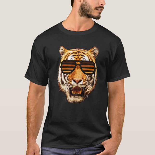 Camiseta Tee De Cumpleaños Real Del Tigre De Guay Para Un N (Anverso)
