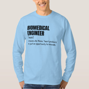 Camiseta Tee de definición de estudiantes de ingeniería bio