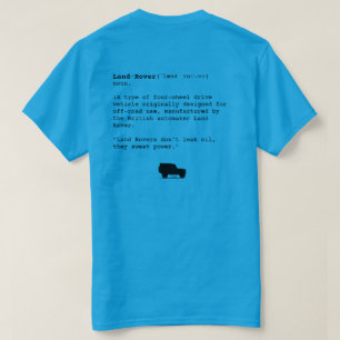 Camiseta Tee de definición de Land Rover