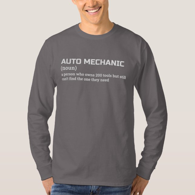 Camiseta Tee de definición ingeniosa mecánica automática (Anverso)
