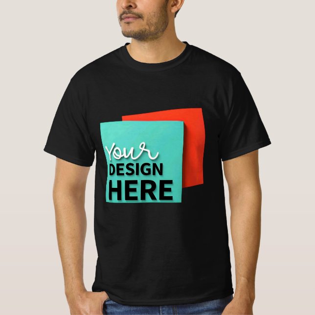 Camiseta Tee de diseño audaz 3D - Destacar en estilo (Anverso)