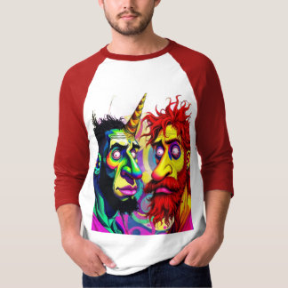 Camiseta Tee de diseño colorido para Unisex