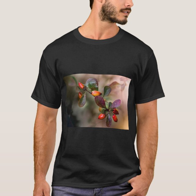 Camiseta Tee de diseño de prisma de frutas de Barberry (Anverso)