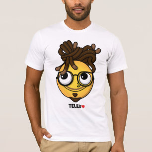 Camiseta Tee De Diseño Personalizado De Emoji TELEO (Finali