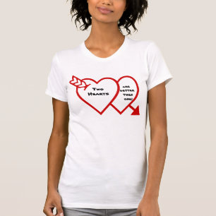 Camiseta Tee DE DOS CORAZONES