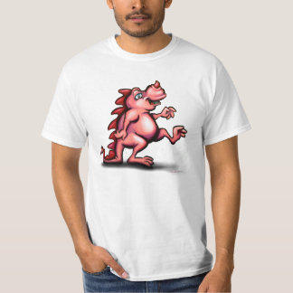 Camiseta Tee de dragón rosado