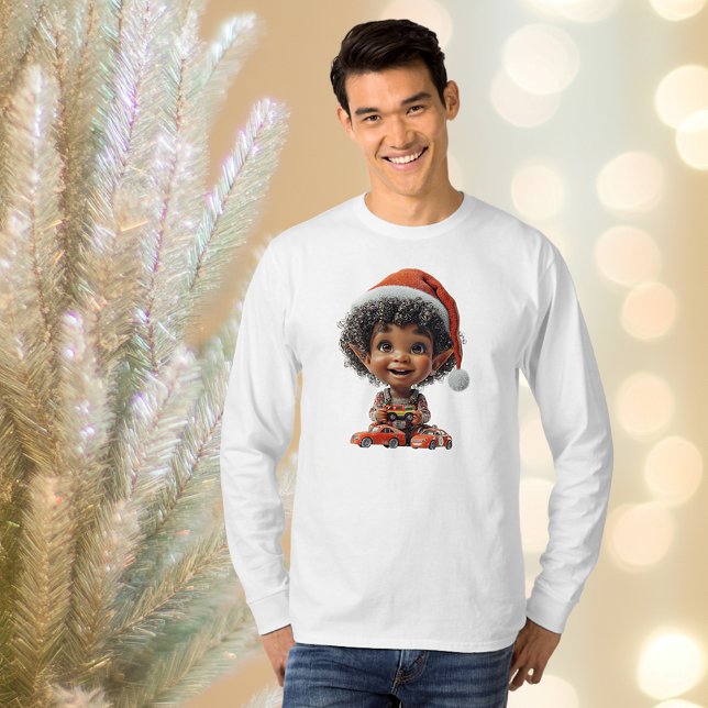 Camiseta Tee de Elf Men de Navidades Bebés Encantados (Subido por el creador)