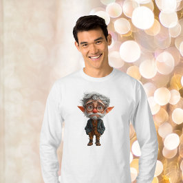 Camiseta Tee de Elf Men's Tee de Navidades mayores