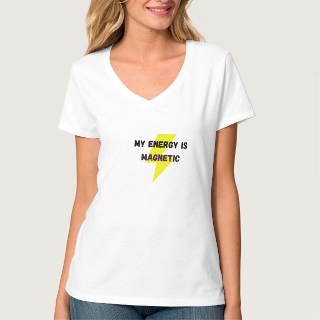 Camiseta Tee de energía magnética (Anverso)