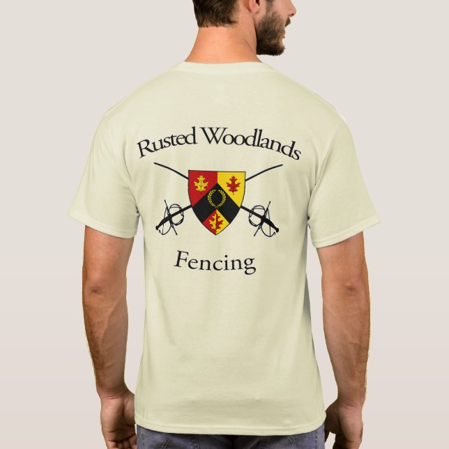 Camiseta Tee de esgrima (Reverso)
