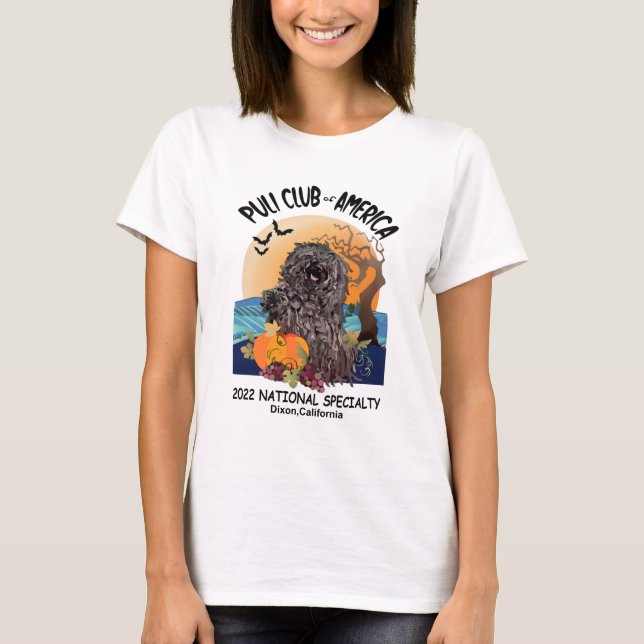 Camiseta Tee de especialidades femeninas (Anverso)