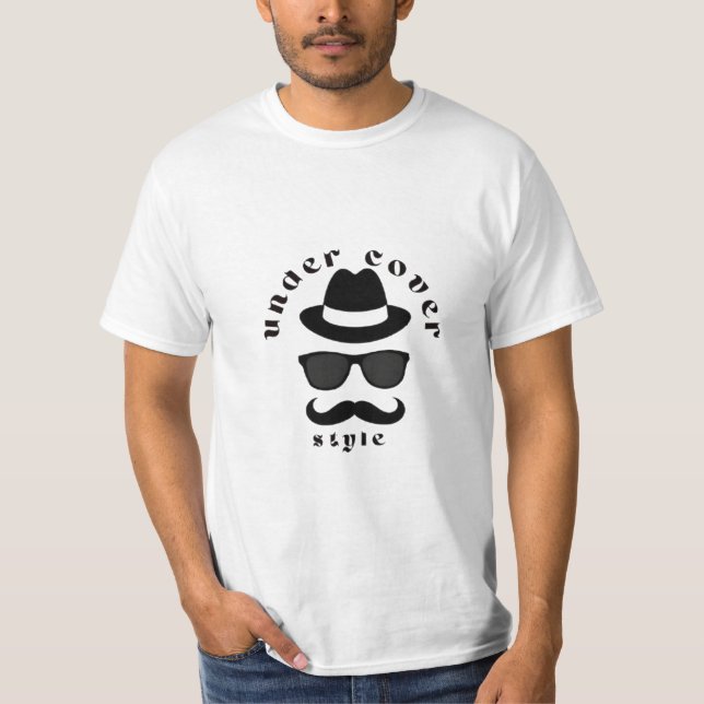 Camiseta Tee de estilo encubierto (Anverso)