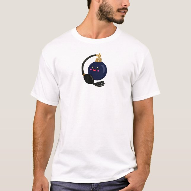 Camiseta tee de frasco de perfume (Anverso)