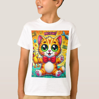 Camiseta "Tee de gato puramente lúdico"