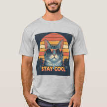 Tee de gato "Stay Guay" retro con problemas - esti