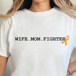Camiseta tee de guerrero de esclerosis múltiple, apoyar la 