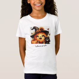 Camiseta Tee de Halloween dulce y festivo para niños