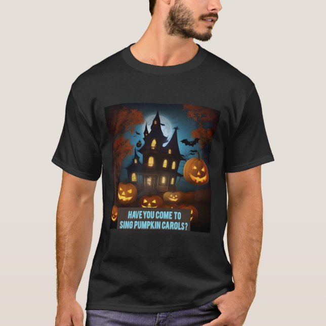 Camiseta Tee de Halloween malintencionado (Anverso)