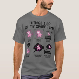 Camiseta tee de hámster divertido para los niños hammy lind