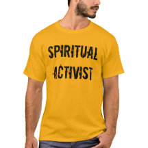 Tee de hombres activistas espirituales