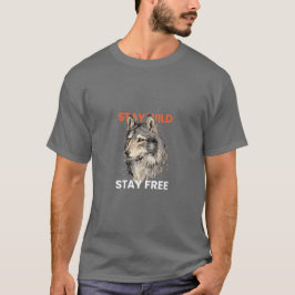 Camiseta Tee de hombres exclusivos con diseño de Fox llamat