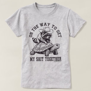 Camiseta Tee de humor sassy y testigo para adultos - Tee di