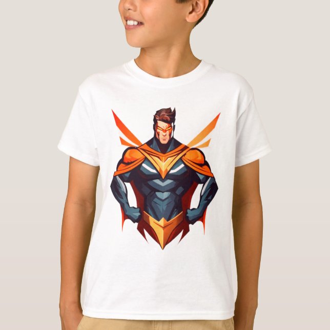 Camiseta Tee de iconos heroicos (Anverso)