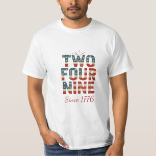 Camiseta Tee de Independencia de Estados Unidos - Dos Cuatr