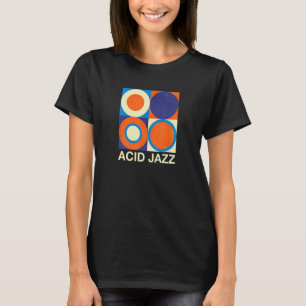 Camiseta Tee de Jazz Retro Acid